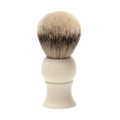 Fendrihan Classic Silvertip Shaving Brush Badger Bristles Shaving Brush Fendrihan Faux Ivory 