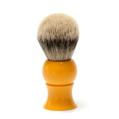 Fendrihan Classic Silvertip Shaving Brush & Metal Stand Badger Bristles Shaving Brush Fendrihan Yellow 
