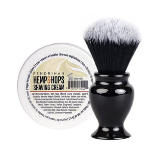 Fendrihan Shaving Cream and Fendrihan Shaving Brush Set, Save $10 Shaving Kit Fendrihan Hemp & Hops 