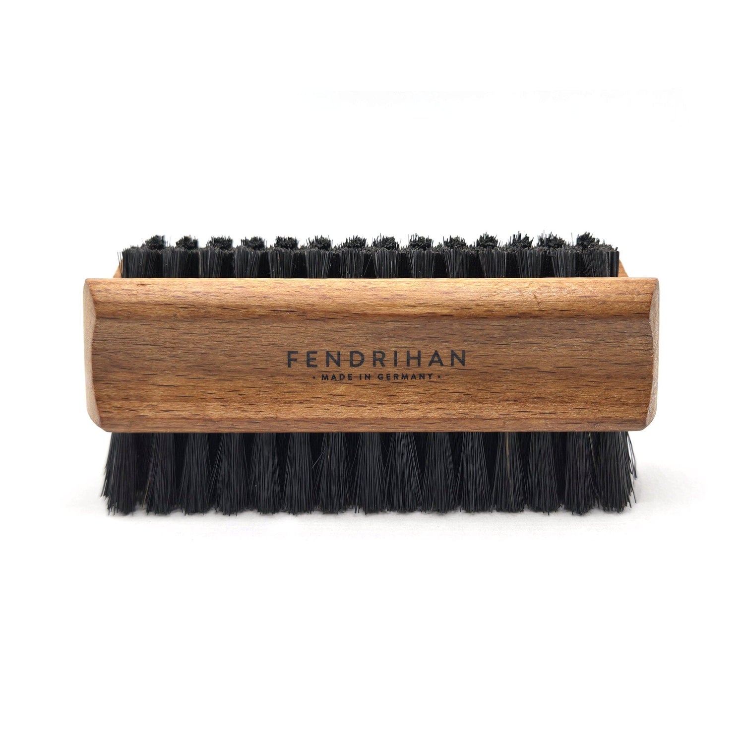 Light or Dark Natural Bristle Ash Wood Nail Brush - Made in Germany Nail Brush Fendrihan Dark 
