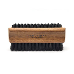 Light or Dark Natural Bristle Ash Wood Nail Brush - Made in Germany Nail Brush Fendrihan Dark 