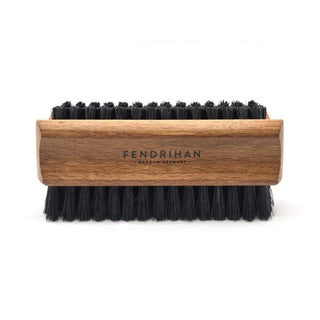 Light or Dark Natural Bristle Ash Wood Nail Brush - Made in Germany Nail Brush Fendrihan Dark 