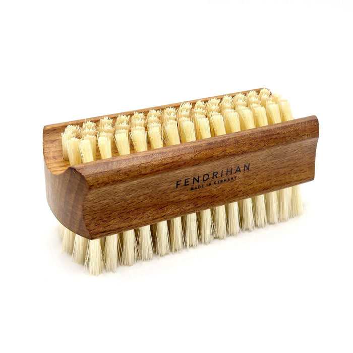 Light or Dark Natural Bristle Ash Wood Nail Brush - Made in Germany Nail Brush Fendrihan 