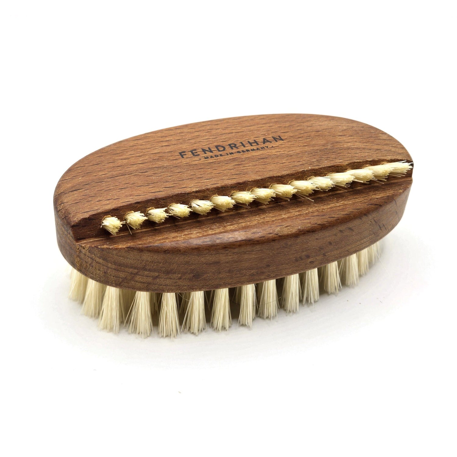 Thermo-Beech Wood Boar Bristle Nail Brush with Light or Dark Bristles - Made in Germany Nail Brush Fendrihan Light 