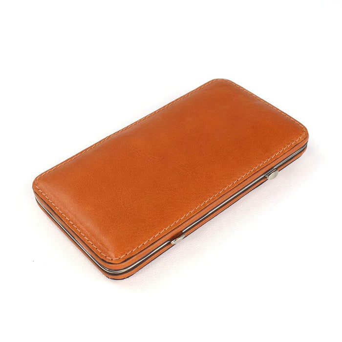 F. Hammann 7-Piece Stainless Steel Manicure Set with Leather Case Manicure Set F. Hammann 