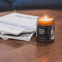 Broken Top Candle Company Geotanical Soy Candle, Sitka Woodland Candle Broken Top Candle Company 