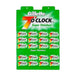Gillette 7 O'Clock Super Stainless Double-Edge Safety Razor Blades Razor Blades Gillette 100 Blade Pack 
