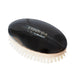 Hydrea London Military Hairbrush with Horn Handle and White Boar Bristle Hair Brush The Natural Sea Sponge Co 