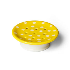 Swedish Dream Mushroom Ceramic Soap Dish Soap Dish KALA Yellow 