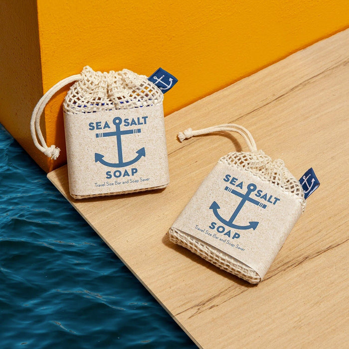 Swedish Dream Sea Salt Travel Size Soap & Organic Soap Saver Body Soap Swedish Dream 