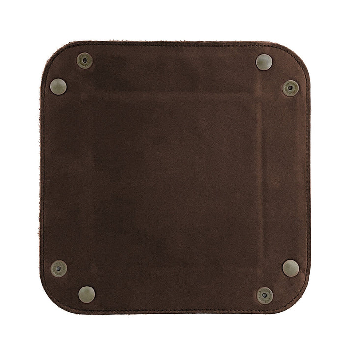 Manufactus Catch All Leather Tray Leather Travel Tray Manufactus by Luca Natalizia 