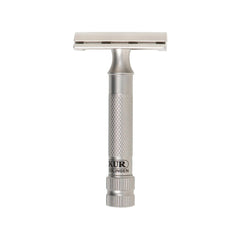 Merkur 34 HD INOX Stainless Steel Safety Razor, Satin Finish Double Edge Safety Razor Merkur 
