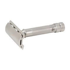 Merkur 34 HD INOX Stainless Steel Safety Razor, Satin Finish Double Edge Safety Razor Merkur 