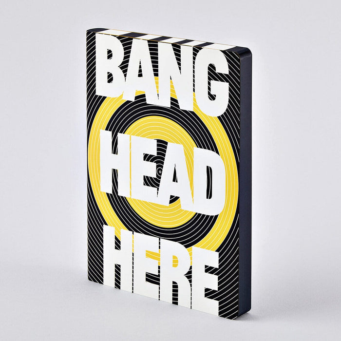 Nuuna Flexcover Graphic L Notebook Notebook Nuuna Bang Head Here 