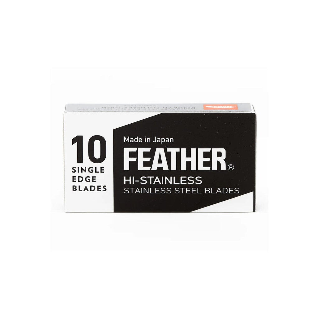 Cuchillas de afeitar de un solo filo Feather FHS-10