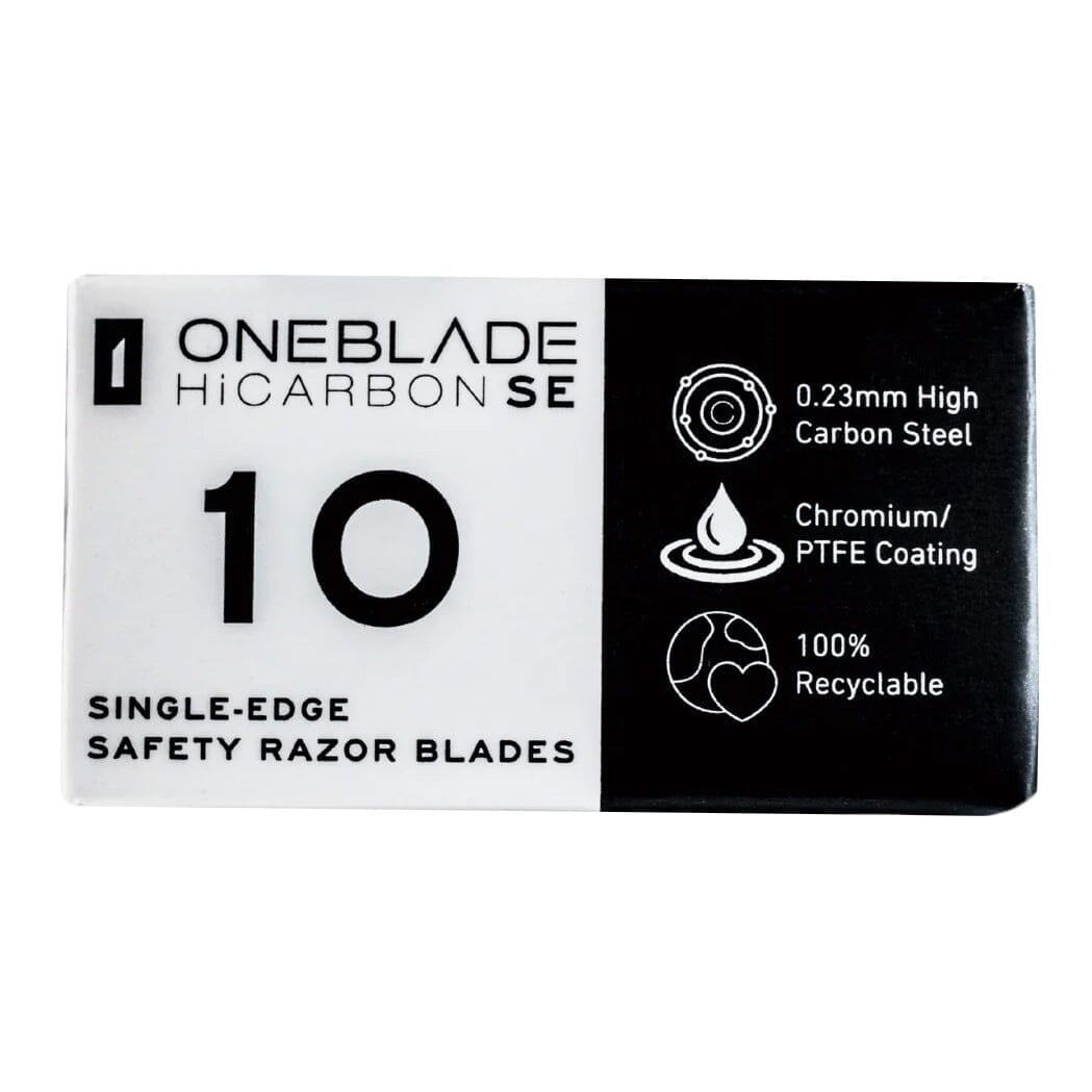 10 ONEBLADE Hi Carbon Single-Edge Razor Blades Razor Blades OneBlade 