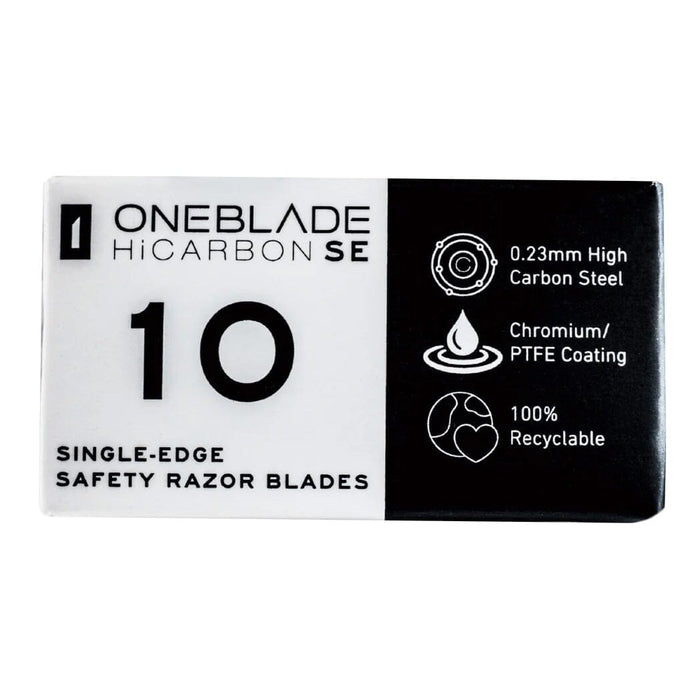 10 ONEBLADE Hi Carbon Single-Edge Razor Blades Razor Blades OneBlade 