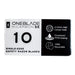 10 ONEBLADE Hi Carbon Single-Edge Razor Blades Razor Blades OneBlade 