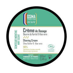 Osma Cosmos Organic Shaving Cream Shaving Cream Laboratoires Osma Mint 