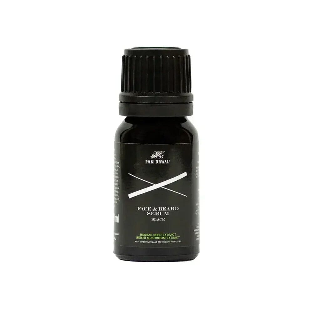 Pan Drwal Face & Beard Serum, Black Label Beard Balm Pan Drwal 10 ml 