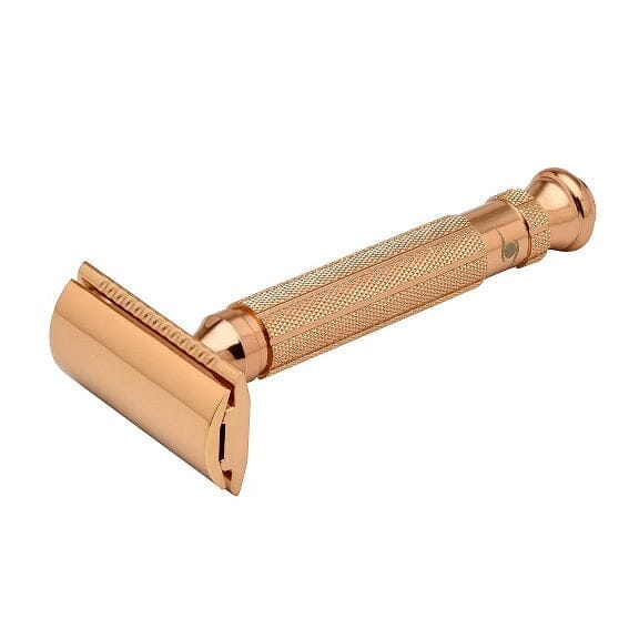 Pearl Shaving L-55 Double Edge Safety Razor, Mellow Apricot Safety Razor Pearl Shaving 