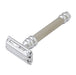 Pearl Shaving SBF-11 Butterfly Double Edge Safety Razor, Silver Safety Razor Pearl Shaving 