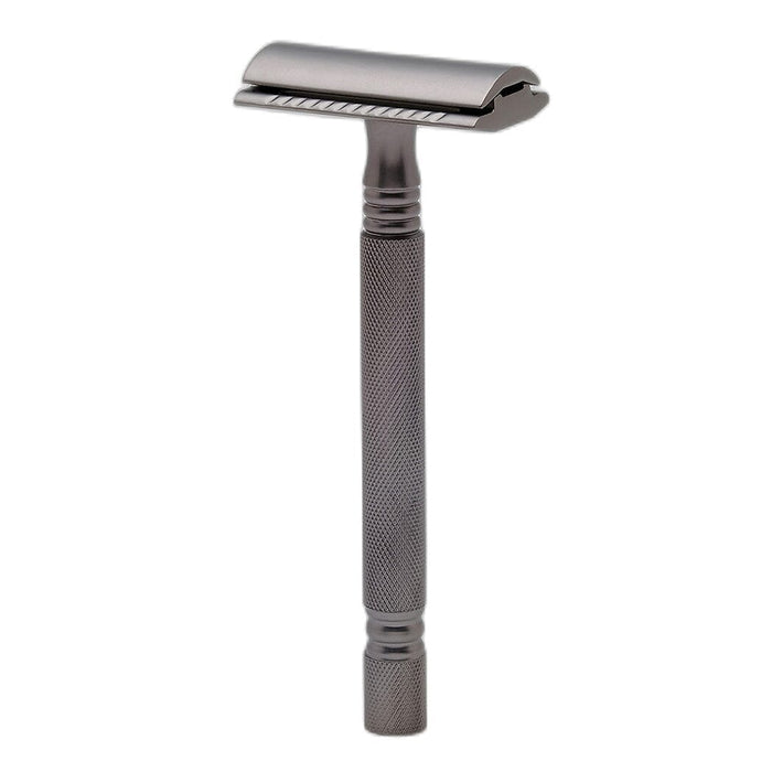 Pearl Shaving SS-01 Double Edge Safety Razor, Graphite Black Safety Razor Pearl Shaving 
