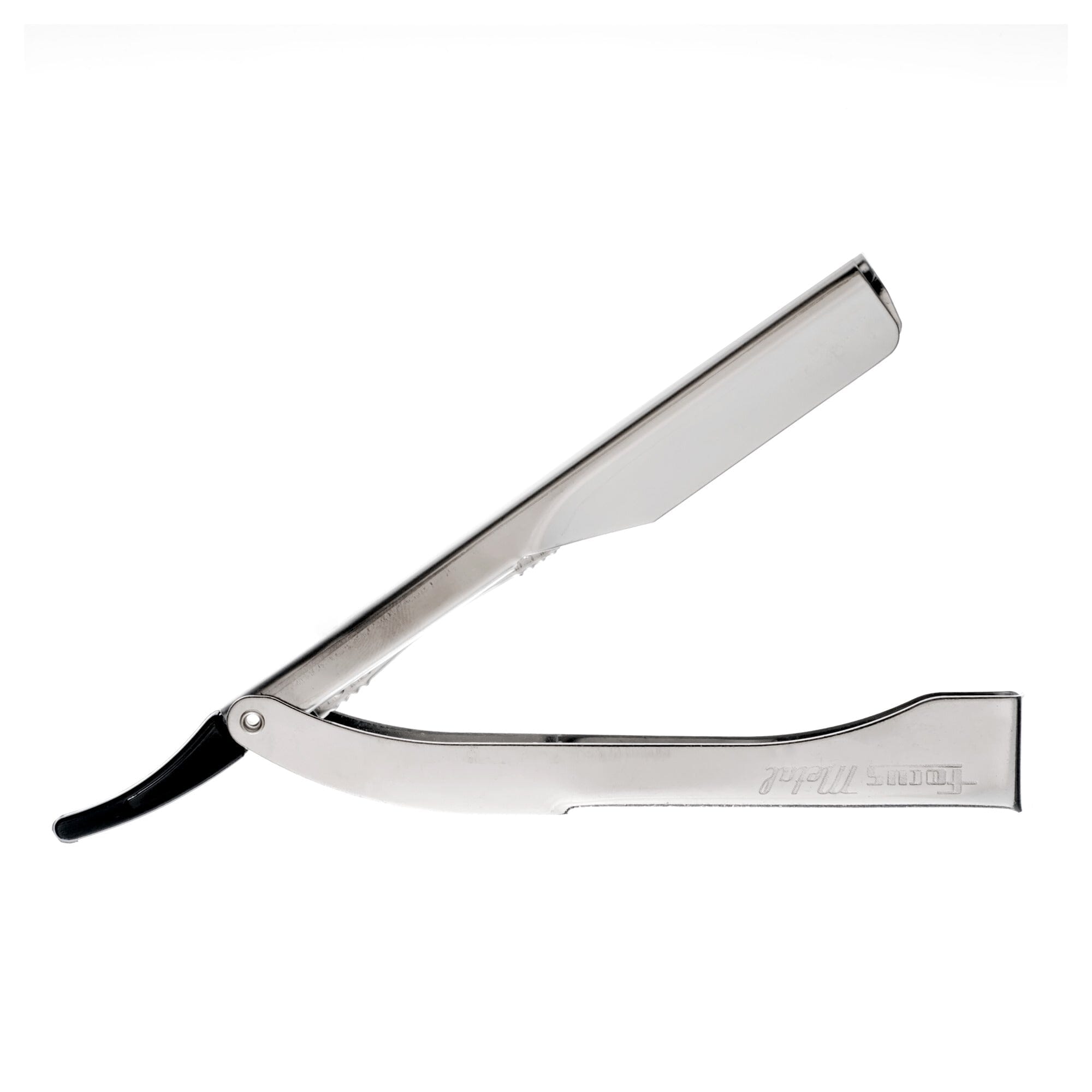 Focus R21 Stainless Steel Shavette Straight Razor, Made in Italy