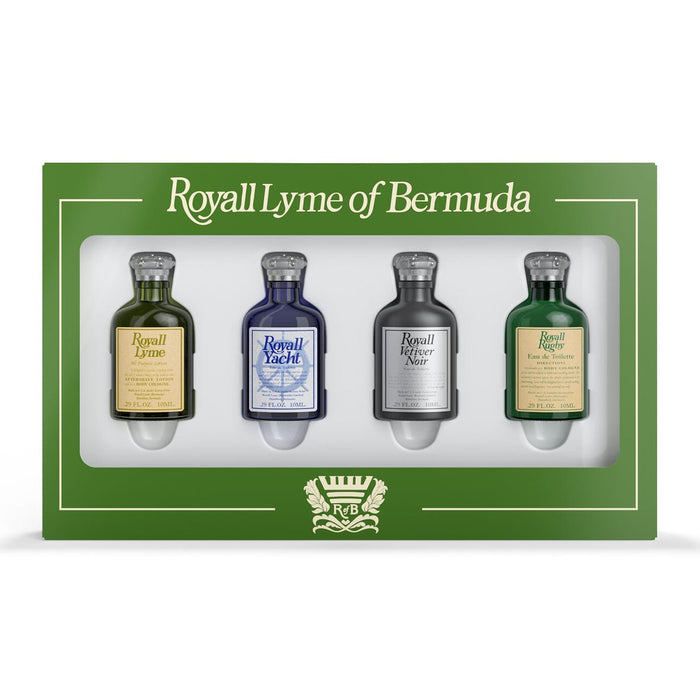 Royall Modern Classic Collection Mini Sampler Set Men's Fragrance Royall Lyme Bermuda 