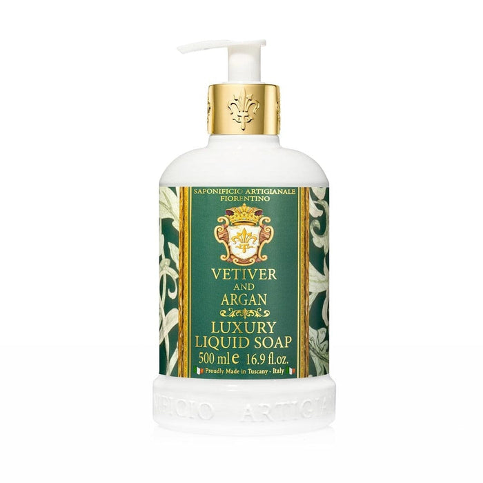 Saponificio Artigianale Fiorentino Luxury Body Wash Men's Body Wash Saponificio Artigianale Fiorentino Vetiver and Aragan 
