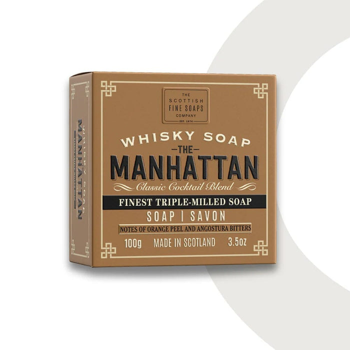 Scottish Fine Soaps Whiskey Cocktail Soap Body Soap Scottish Fine Soaps The Manhattan 