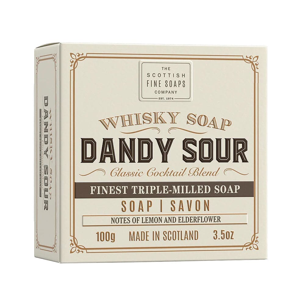 Scottish Fine Soaps Whiskey Cocktail Soap Body Soap Scottish Fine Soaps Dandy Sour 