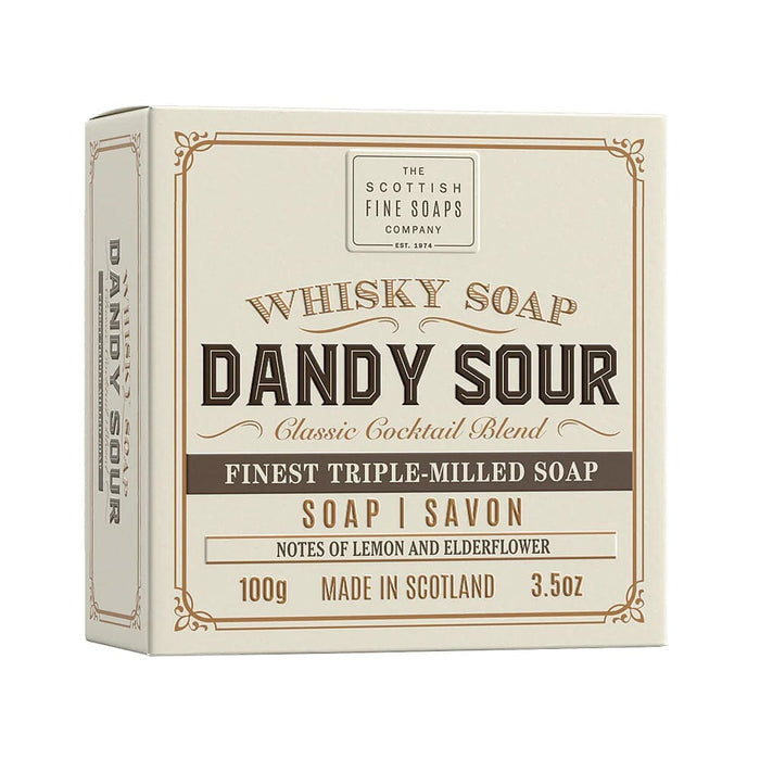 Scottish Fine Soaps Whiskey Cocktail Soap Body Soap Scottish Fine Soaps Dandy Sour 