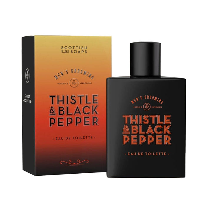 Scottish Fine Soaps Thistle and Black Pepper Eau de Toilette Men's Fragrance Scottish Fine Soaps 