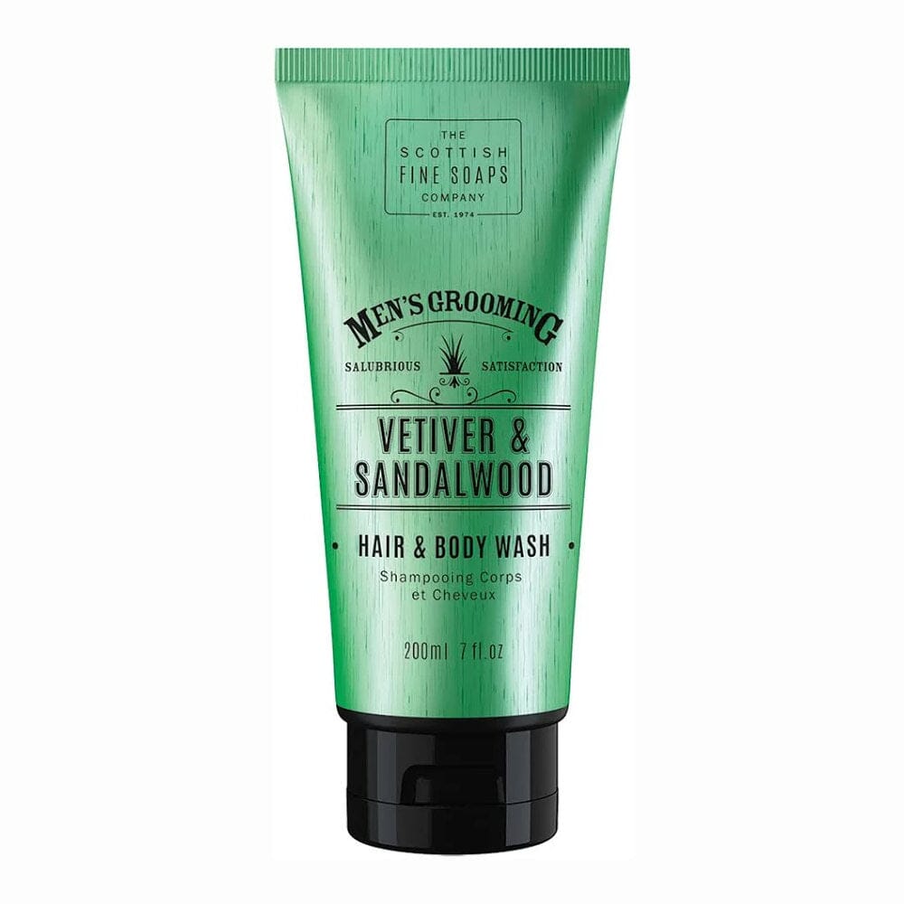 Scottish Fine Soaps Hair & Body Wash Men's Body Wash Scottish Fine Soaps Vetiver & Sandalwood 
