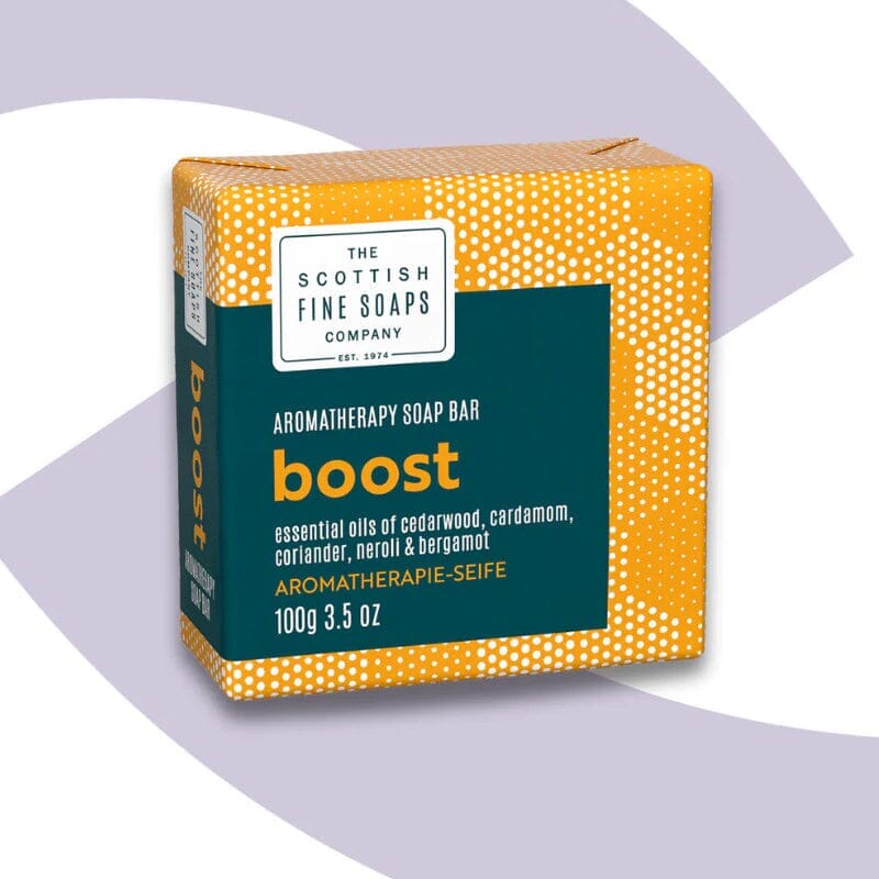 Scottish Fine Soaps Aromatherapy Soap Bar Soap Bar Scottish Fine Soaps Boost 