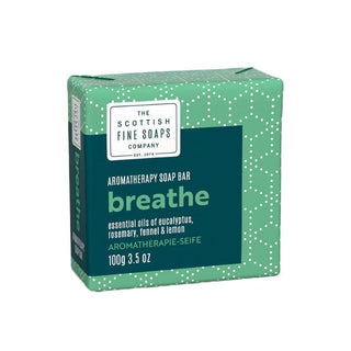 Scottish Fine Soaps Aromatherapy Soap Bar Soap Bar Scottish Fine Soaps Breathe 