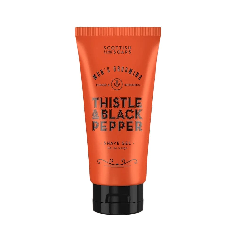 Scottish Fine Soaps Thistle & Black Pepper Shave Gel Shave Cream Scottish Fine Soaps 