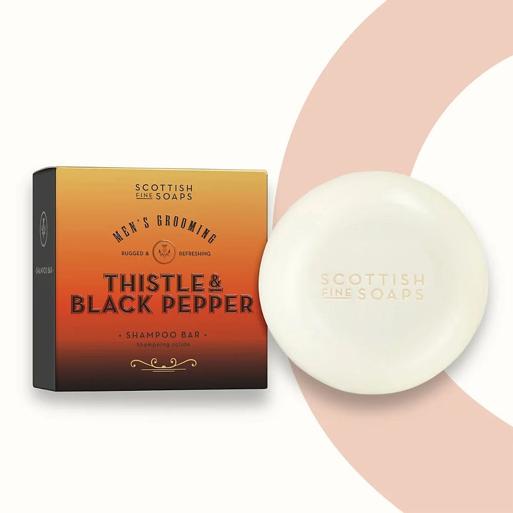 Scottish Fine Soaps Shampoo Bar Shampoo Scottish Fine Soaps Thistle & Black Pepper 
