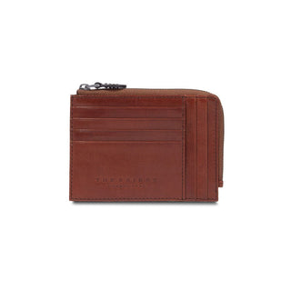 The Bridge Damiano Document Holder with 8 CC Slots and Coin Pouch Leather Wallet The Bridge 