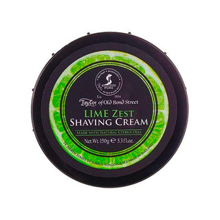Taylor of Old Bond Street Shaving Cream Bowl, Lime Zest Shaving Cream Taylor of Old Bond Street 