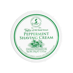 Taylor of Old Bond Street Shaving Cream Bowl, Peppermint Shaving Cream Taylor of Old Bond Street 