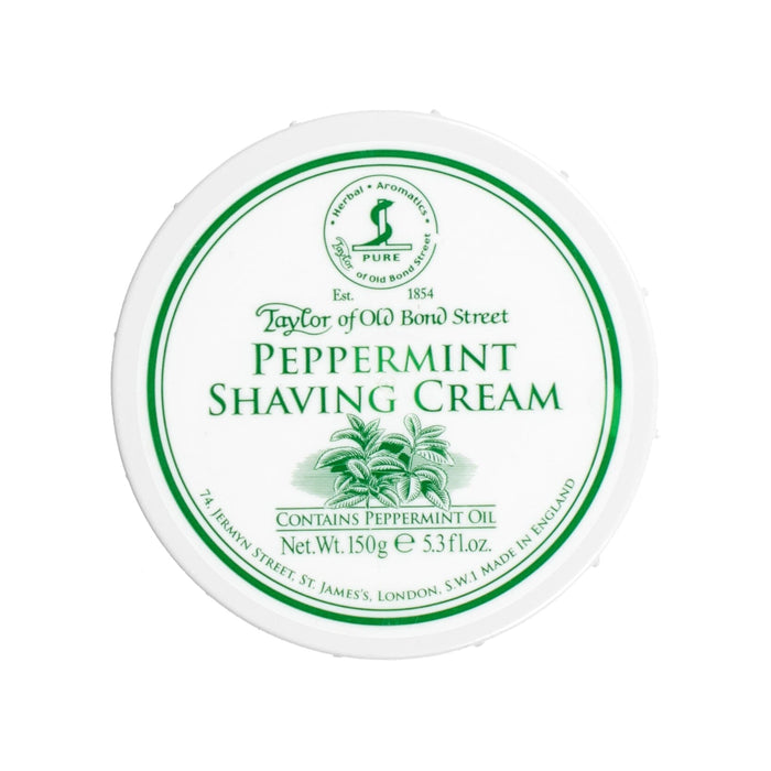 Taylor of Old Bond Street Shaving Cream Bowl, Peppermint Shaving Cream Taylor of Old Bond Street 