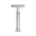 Timor® Giesen & Forsthoff 1920 Open Comb Safety Razor with Short Stainless Steel Handle Double Edge Safety Razor Timor 