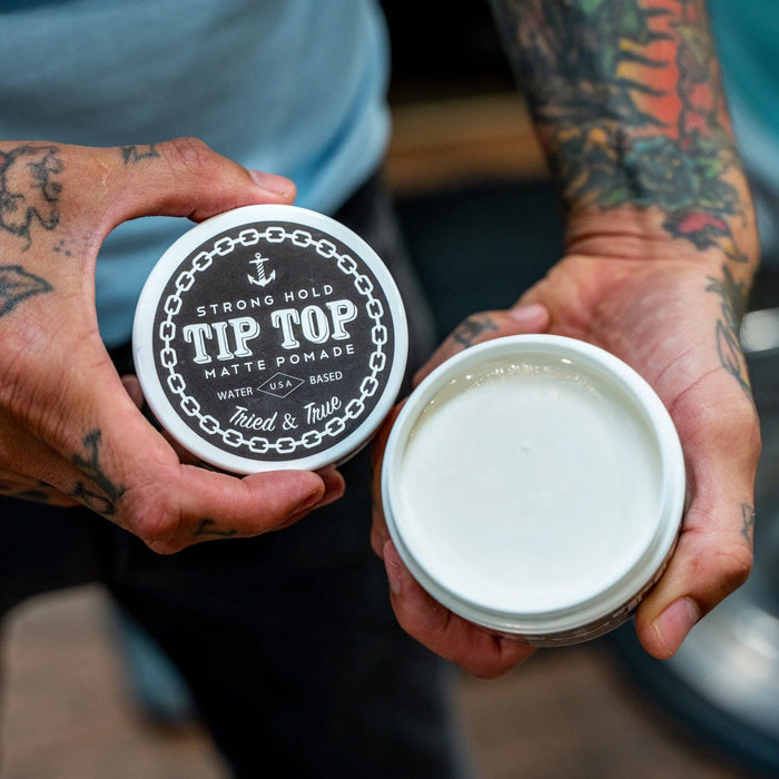 Tip Top Strong Hold Matte Pomade Hair Pomade Tip Top 