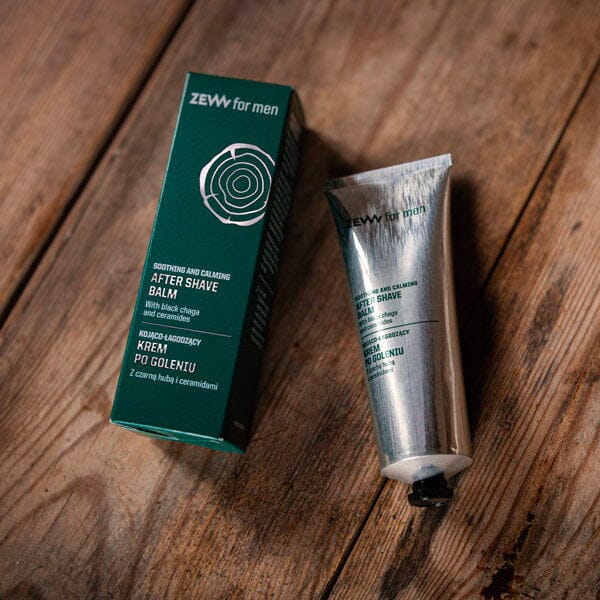 ZEW After Shave Balm with Black Chaga and Ceramides Aftershave Balm Zew for Men 