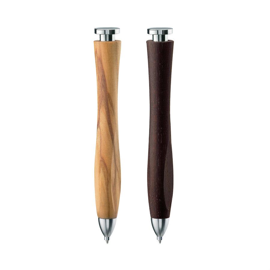 e+m Holzprodukte ‘Whale-twist’ Wooden Ballpoint Pen Ball Point Pen e+m Holzprodukte 