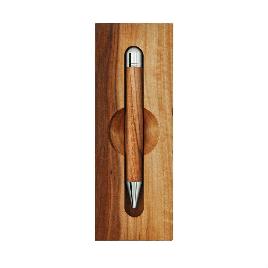 e+m Holzprodukte ‘Wood-in-Wood’ Ballpoint Pen in Wooden Case Ball Point Pen e+m Holzprodukte 