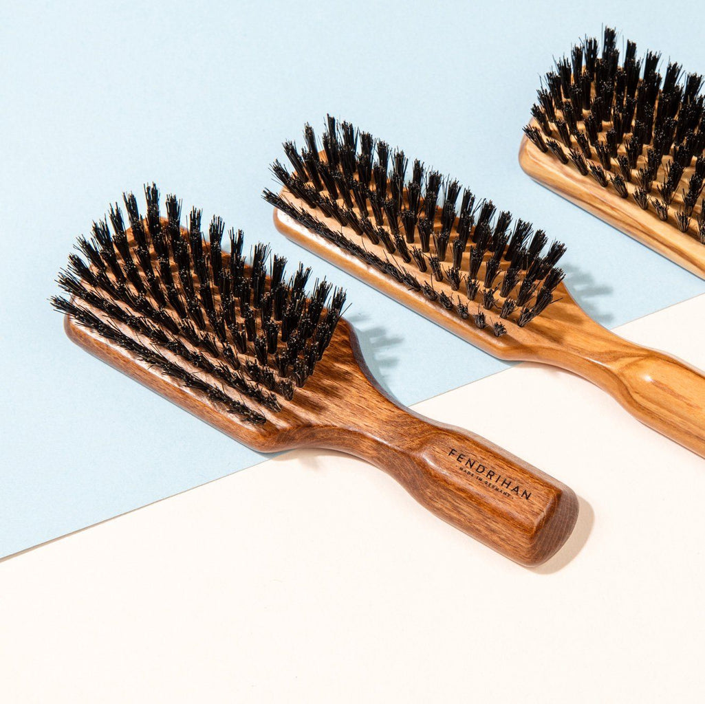 Men's Beechwood Bristle Brush - Made in Germany — Fendrihan