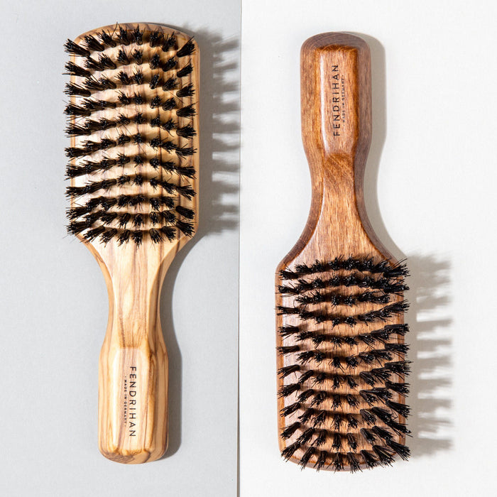 Men's Olivewood Bristle Brush - Made in Germany Hair Brush Fendrihan 